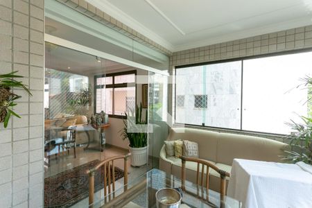 Varanda de apartamento para alugar com 4 quartos, 180m² em Sion, Belo Horizonte