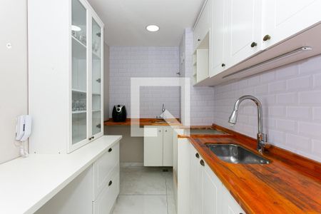 Cozinha de apartamento para alugar com 2 quartos, 34m² em Chácara Califórnia, São Paulo