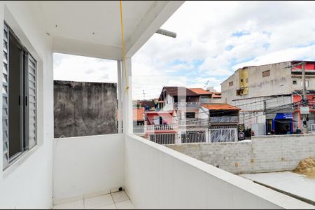 Varanda do Quarto de casa para alugar com 1 quarto, 40m² em Parque Continental I, Guarulhos