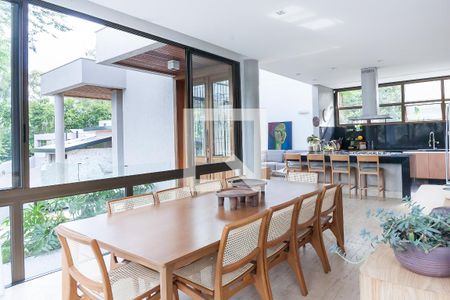 Sala de Jantar de casa de condomínio à venda com 5 quartos, 600m² em Jardim Serrano, Nova Lima