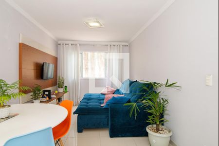 Sala de apartamento para alugar com 3 quartos, 90m² em Parque Sao Vicente, Mauá