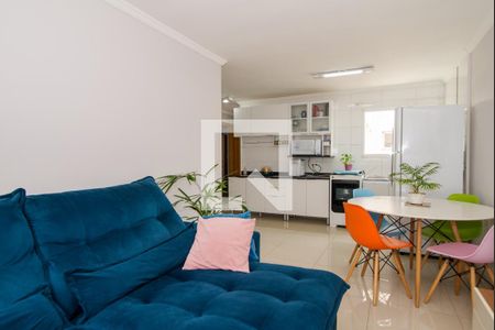 Sala de apartamento para alugar com 3 quartos, 90m² em Parque Sao Vicente, Mauá