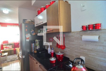 Cozinha de apartamento à venda com 2 quartos, 55m² em Rio Branco, Canoas