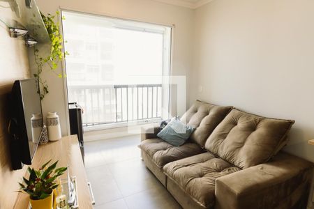 Sala de apartamento à venda com 2 quartos, 53m² em Vila Anastácio, São Paulo