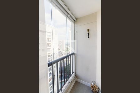Varanda de apartamento à venda com 2 quartos, 53m² em Vila Anastácio, São Paulo