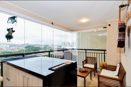 Varanda Gourmet de apartamento para alugar com 2 quartos, 68m² em Jardim Flor da Montanha, Guarulhos