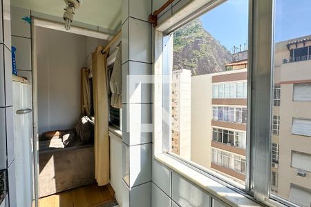 Varanda de apartamento à venda com 1 quarto, 36m² em Copacabana, Rio de Janeiro