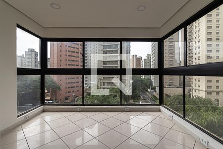 Varanda de apartamento à venda com 3 quartos, 127m² em Vila Nova Conceição, São Paulo