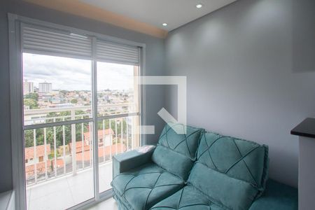 Sala de apartamento para alugar com 1 quarto, 34m² em Vila das Belezas, São Paulo