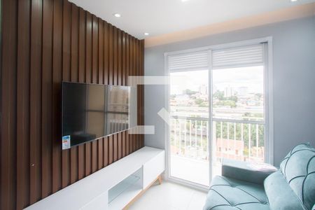 Sala de apartamento para alugar com 1 quarto, 34m² em Vila das Belezas, São Paulo