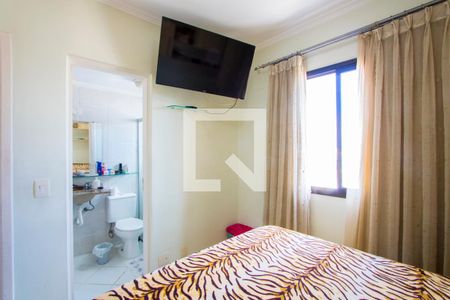 Quarto 1 - Suíte de apartamento à venda com 3 quartos, 76m² em Jardim Stella, Santo André