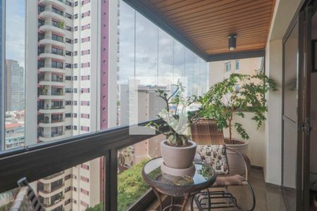Varanda Sala de apartamento à venda com 4 quartos, 189m² em Vila Regente Feijó, São Paulo