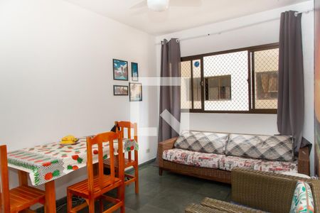 Sala de apartamento para alugar com 2 quartos, 64m² em Jardim Enseada, Guarujá