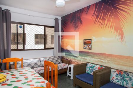 Sala de apartamento para alugar com 2 quartos, 64m² em Jardim Enseada, Guarujá