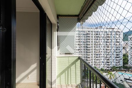 Varanda da Sala de apartamento à venda com 3 quartos, 76m² em Praça da Bandeira, Rio de Janeiro