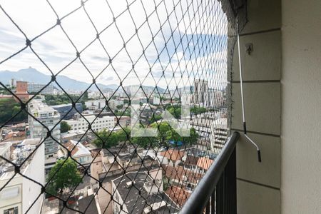 Varanda da Sala de apartamento à venda com 3 quartos, 76m² em Praça da Bandeira, Rio de Janeiro