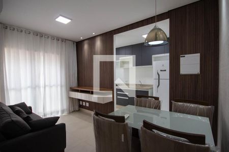 Sala de apartamento para alugar com 2 quartos, 55m² em Santa Cruz do Jose Jacques, Ribeirão Preto