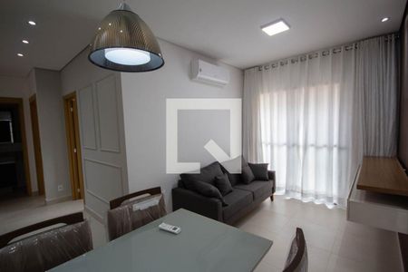 Sala de apartamento para alugar com 2 quartos, 55m² em Santa Cruz do Jose Jacques, Ribeirão Preto