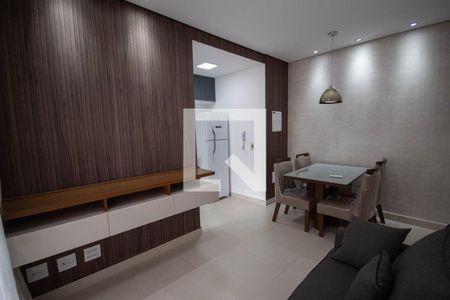 Sala de apartamento para alugar com 2 quartos, 55m² em Santa Cruz do Jose Jacques, Ribeirão Preto