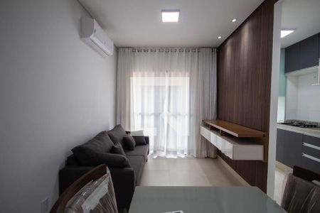 Sala de apartamento para alugar com 2 quartos, 55m² em Santa Cruz do Jose Jacques, Ribeirão Preto