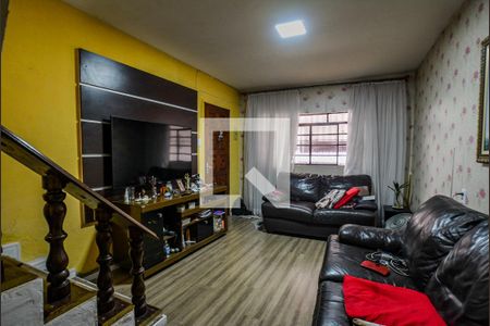 Sala de casa à venda com 2 quartos, 130m² em Jardim Marek, Santo André