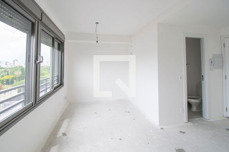 Sala/Quarto/Cozinha de kitnet/studio à venda com 1 quarto, 25m² em Farroupilha, Porto Alegre