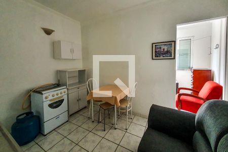Sala Cozinha de kitnet/studio à venda com 1 quarto, 40m² em Liberdade, São Paulo