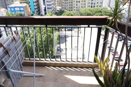 varanda de apartamento à venda com 2 quartos, 66m² em Vila Clementino, São Paulo