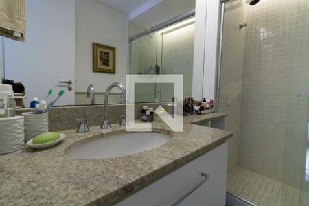 Banheiro da Suíte de apartamento à venda com 2 quartos, 134m² em Recreio dos Bandeirantes, Rio de Janeiro