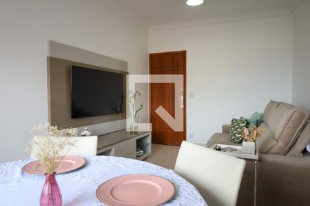 Sala de apartamento para alugar com 2 quartos, 64m² em Nova Granada, Belo Horizonte