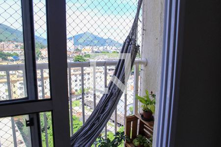 Varanda da Sala de apartamento à venda com 2 quartos, 50m² em Méier, Rio de Janeiro