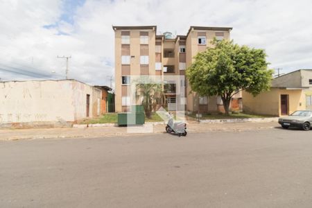 Fachada do bloco de apartamento à venda com 2 quartos, 42m² em Guajuviras, Canoas