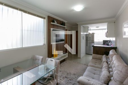 Sala de apartamento à venda com 2 quartos, 50m² em Cachoeirinha, Belo Horizonte