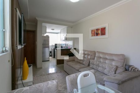 Sala de apartamento à venda com 2 quartos, 50m² em Cachoeirinha, Belo Horizonte