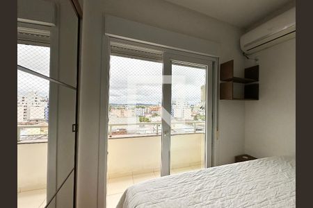 Porta Janela da Sala/Quarto de kitnet/studio para alugar com 1 quarto, 26m² em Centro, São Leopoldo