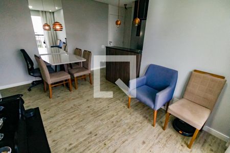 Sala 1 de apartamento para alugar com 1 quarto, 54m² em Vila Praia, São Paulo