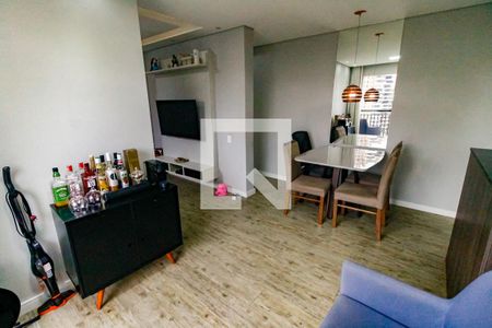 Sala 1 de apartamento para alugar com 1 quarto, 54m² em Vila Praia, São Paulo