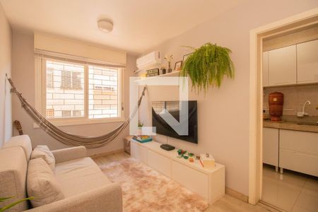 Sala de apartamento para alugar com 1 quarto, 60m² em Jardim do Salso, Porto Alegre