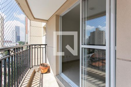 Varanda da Sala de apartamento à venda com 2 quartos, 84m² em Tatuapé, São Paulo