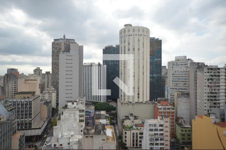 Vista da Sala de apartamento à venda com 1 quarto, 33m² em Vila Buarque, São Paulo