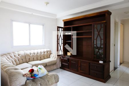 Sala de apartamento à venda com 3 quartos, 80m² em Parque das Nações, Santo André