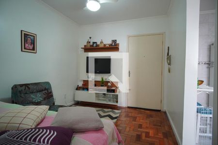 Sala  de apartamento à venda com 1 quarto, 33m² em Vila Ipiranga, Porto Alegre