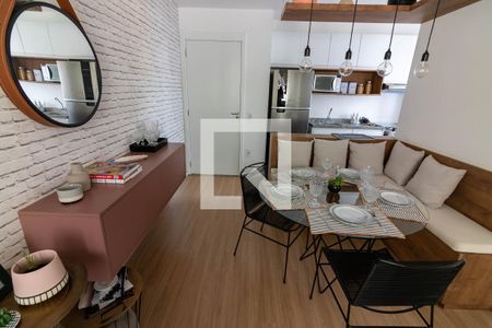 Sala de apartamento para alugar com 2 quartos, 44m² em Santo Amaro, São Paulo