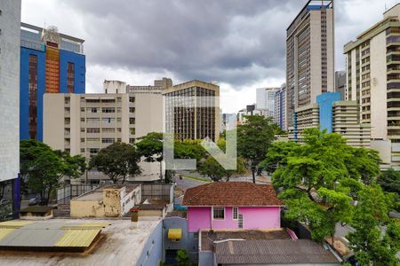 Vista da Varanda da Sala de Estar de apartamento à venda com 3 quartos, 150m² em Funcionários, Belo Horizonte