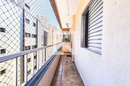 Varanda da Sala de apartamento para alugar com 2 quartos, 80m² em Jardim Três Marias, Guarujá