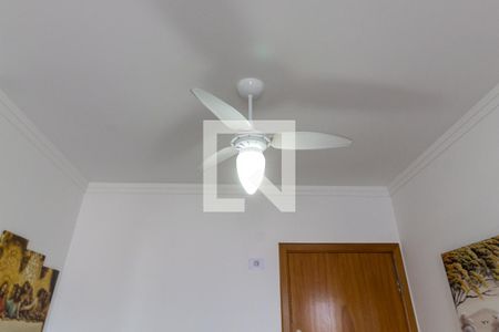 Detalhe da sala de apartamento para alugar com 1 quarto, 48m² em Aviação, Praia Grande