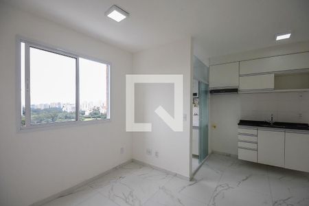 Sala de apartamento para alugar com 2 quartos, 37m² em Panamby, São Paulo