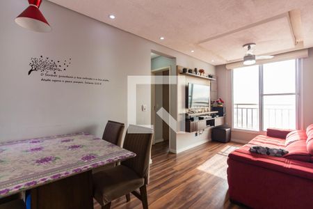 Sala  de apartamento à venda com 2 quartos, 49m² em Jardim Cirino, Osasco