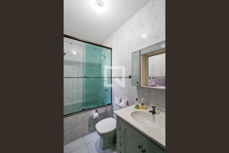 Banheiro da suíte de casa à venda com 3 quartos, 120m² em Paulicéia, São Bernardo do Campo