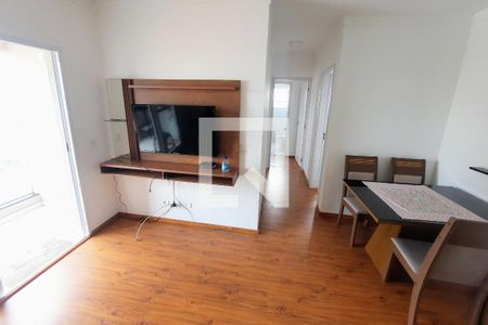 sala de apartamento para alugar com 2 quartos, 58m² em Jardim Americano, Sorocaba